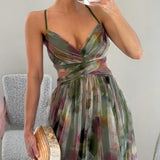 Gesine | Bezauberndes Maxikleid mit Blumenmuster