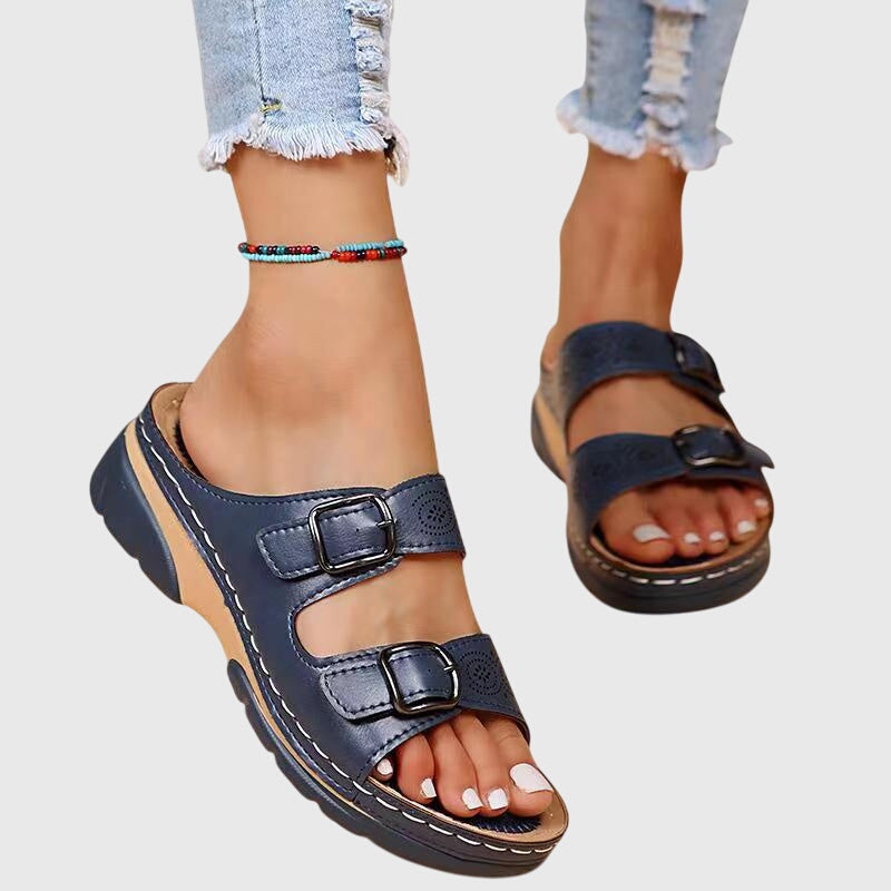 Diora™ - Orthopädische Ledersandalen