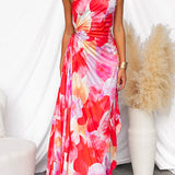 Jana | Plissee-Kleid mit One-Shoulder