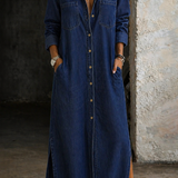 Dana | Jeanskleid mit Knopfleiste