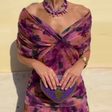 Henrike | Korallen-Abendkleid