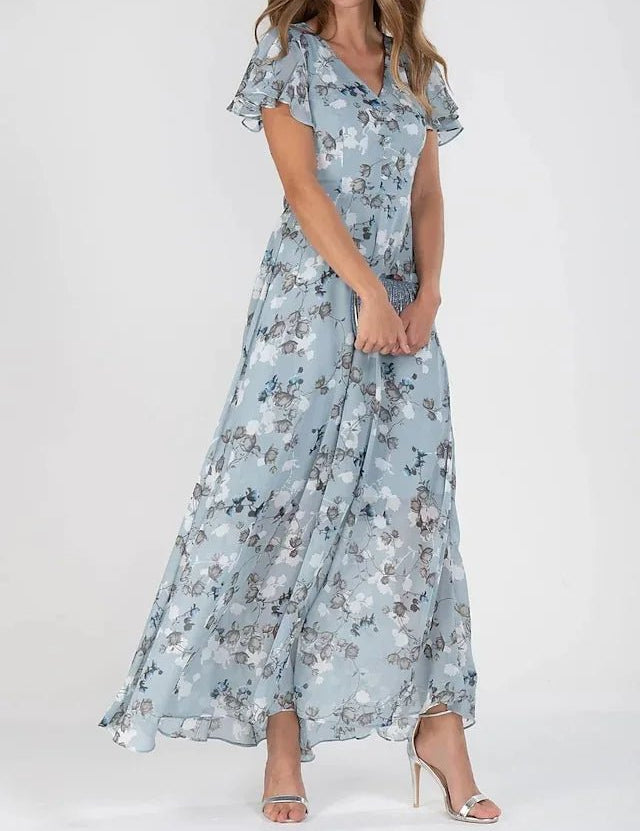 ZURI | ELEGANTES UND FLIEßENDES KLEID MIT FIGURBETONENDEM EFFEKT