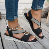 Skylar - Flache Sandalen mit Metallschnalle