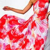 Jana | Plissee-Kleid mit One-Shoulder