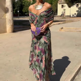 Henrike | Korallen-Abendkleid