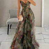 Gesine | Bezauberndes Maxikleid mit Blumenmuster