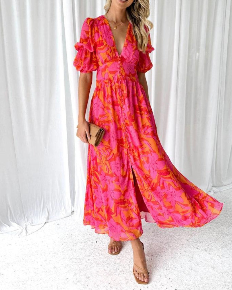 Annelie | Maxikleid Sonnenglanz