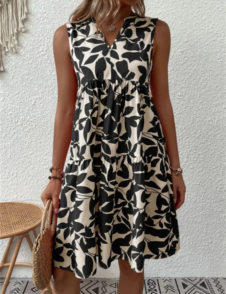 TASHA | MIDI-ROBE FLIEßEND UND AUSGEGLICHEN