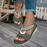 Skylar - Flache Sandalen mit Metallschnalle