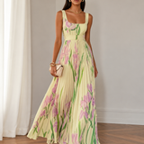 Ottilie | Florales Maxikleid in A-Linie