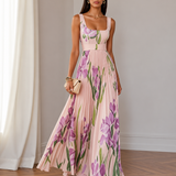 Ottilie | Florales Maxikleid in A-Linie