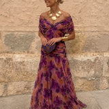 Henrike | Korallen-Abendkleid