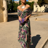 Henrike | Korallen-Abendkleid