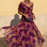 Henrike | Korallen-Abendkleid