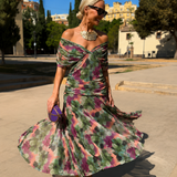Henrike | Korallen-Abendkleid