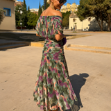 Henrike | Korallen-Abendkleid