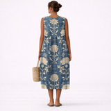 Antje™ | Klassisches Midikleid mit Blumenmuster