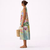 Karla™ | Elegantes Midikleid mit buntem Print