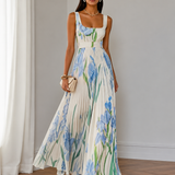 Ottilie | Florales Maxikleid in A-Linie