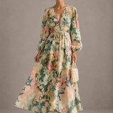 Carolin | Feminines Kleid mit Blumenmuster