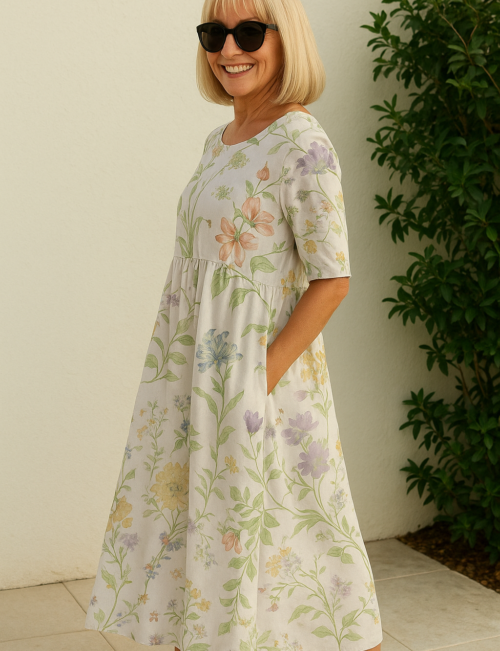 MIDI RELAX KLEID LUNA
