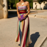 Evelin | Elegantes langes Kleid