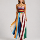 Evelin | Elegantes langes Kleid