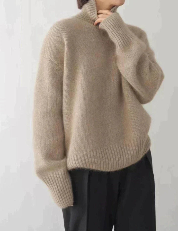 Amaya | Luxuriöser Kaschmir Rollkragenpullover