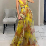 Gesine | Bezauberndes Maxikleid mit Blumenmuster