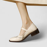 Olyssiah | Orthopädische Mary Jane Schuhe