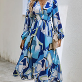 Carolin | Feminines Kleid mit Blumenmuster