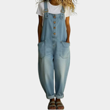 Maren | Vintage-Latzhose mit verstellbaren Trägern