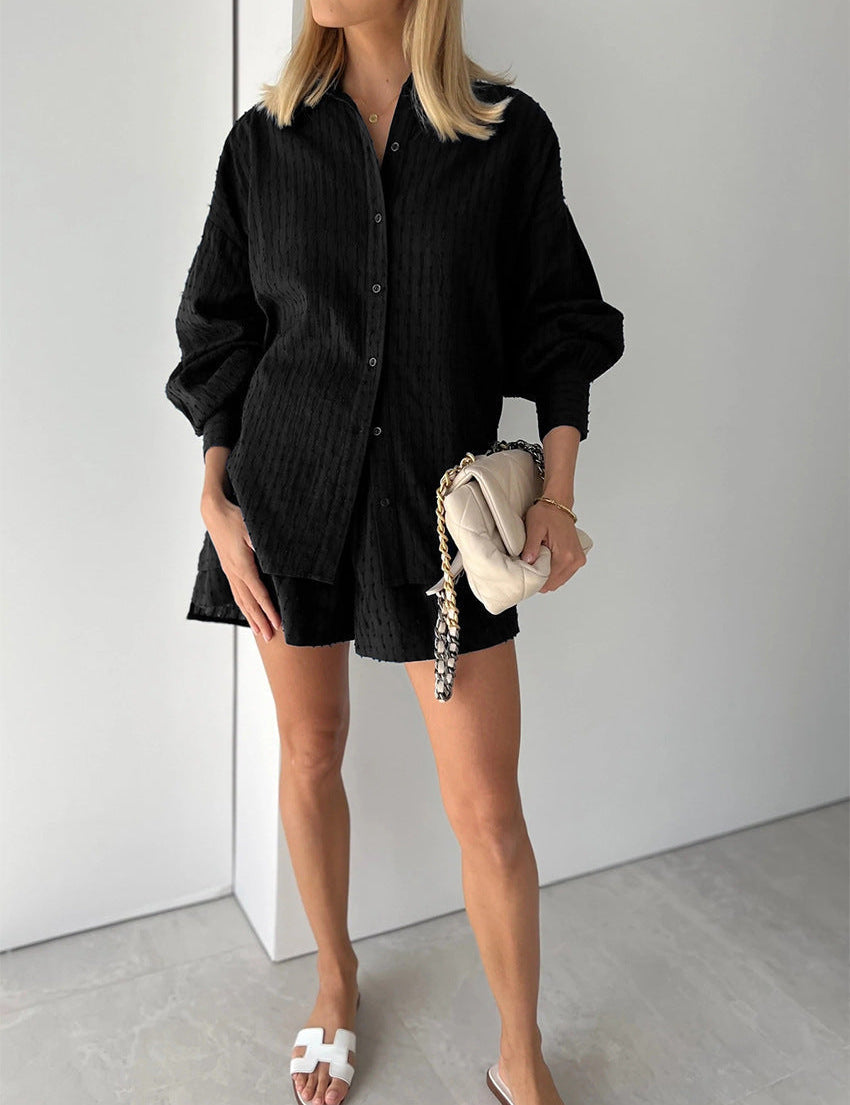 Elizabeth - Leichtes Hemd- und Shorts-Ensemble