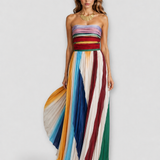 Evelin | Elegantes langes Kleid