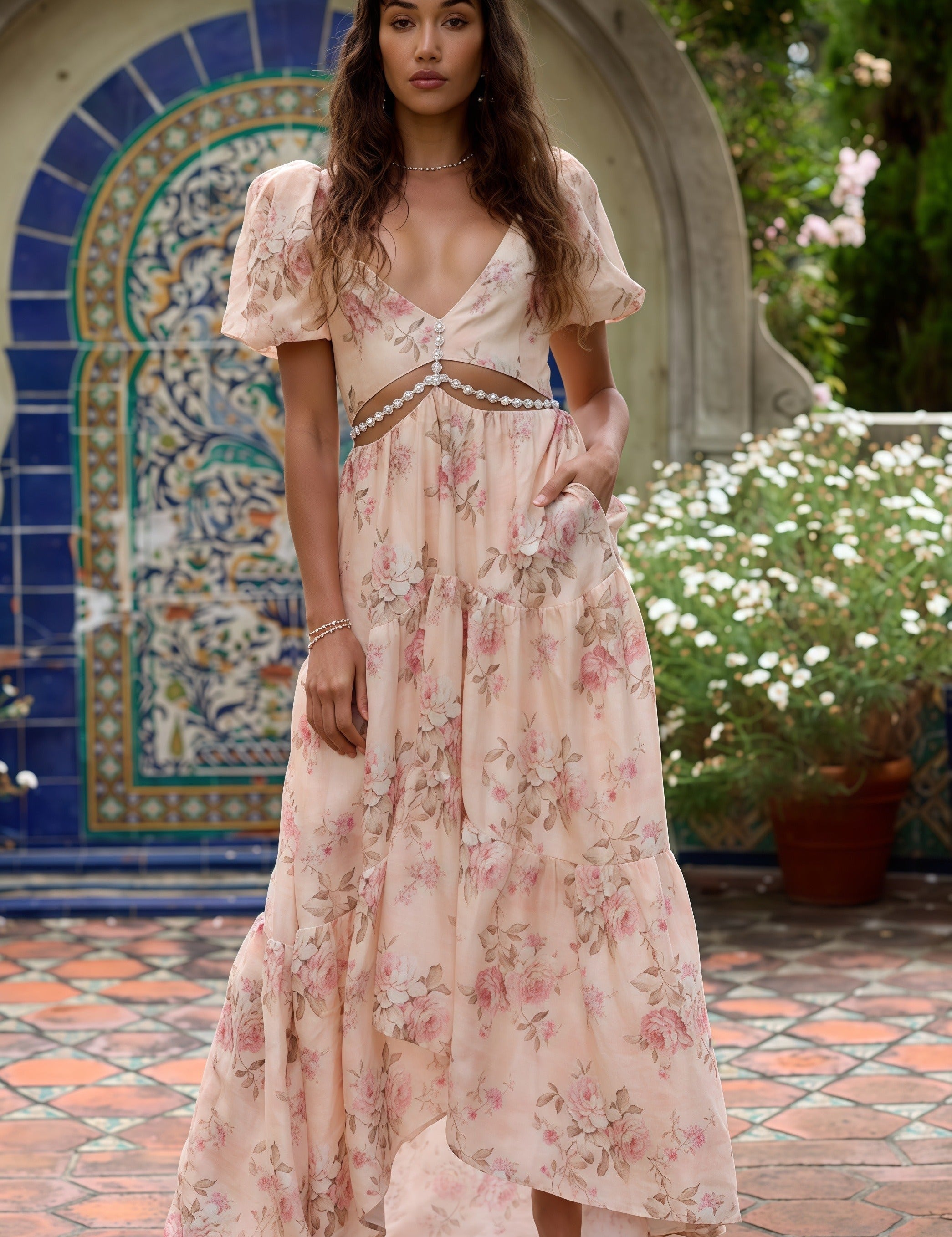Lea | Elegantes, fließendes Kleid