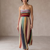 Evelin | Elegantes langes Kleid