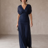 Amelie | Elegantes blaues Kleid