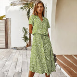 Faelina - Bedrucktes Sommerkleid