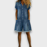 Johanna | Vintage-Shorts im Denim-Look