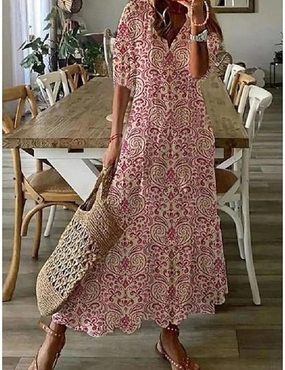 LUNA | BOHO MIDI-KLEID FÜR EINEN UNGEZWUNGENEN LOOK